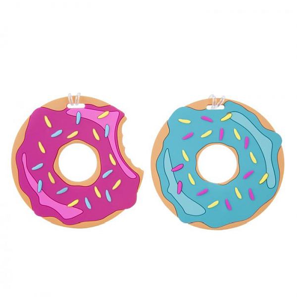 Doughnut Luggage Tags 2 Pack