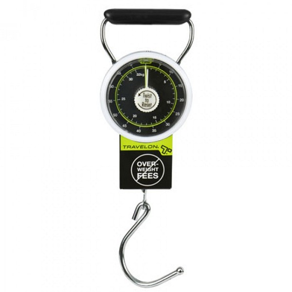 Stop & Lock Luggage Scale With Tape Measure