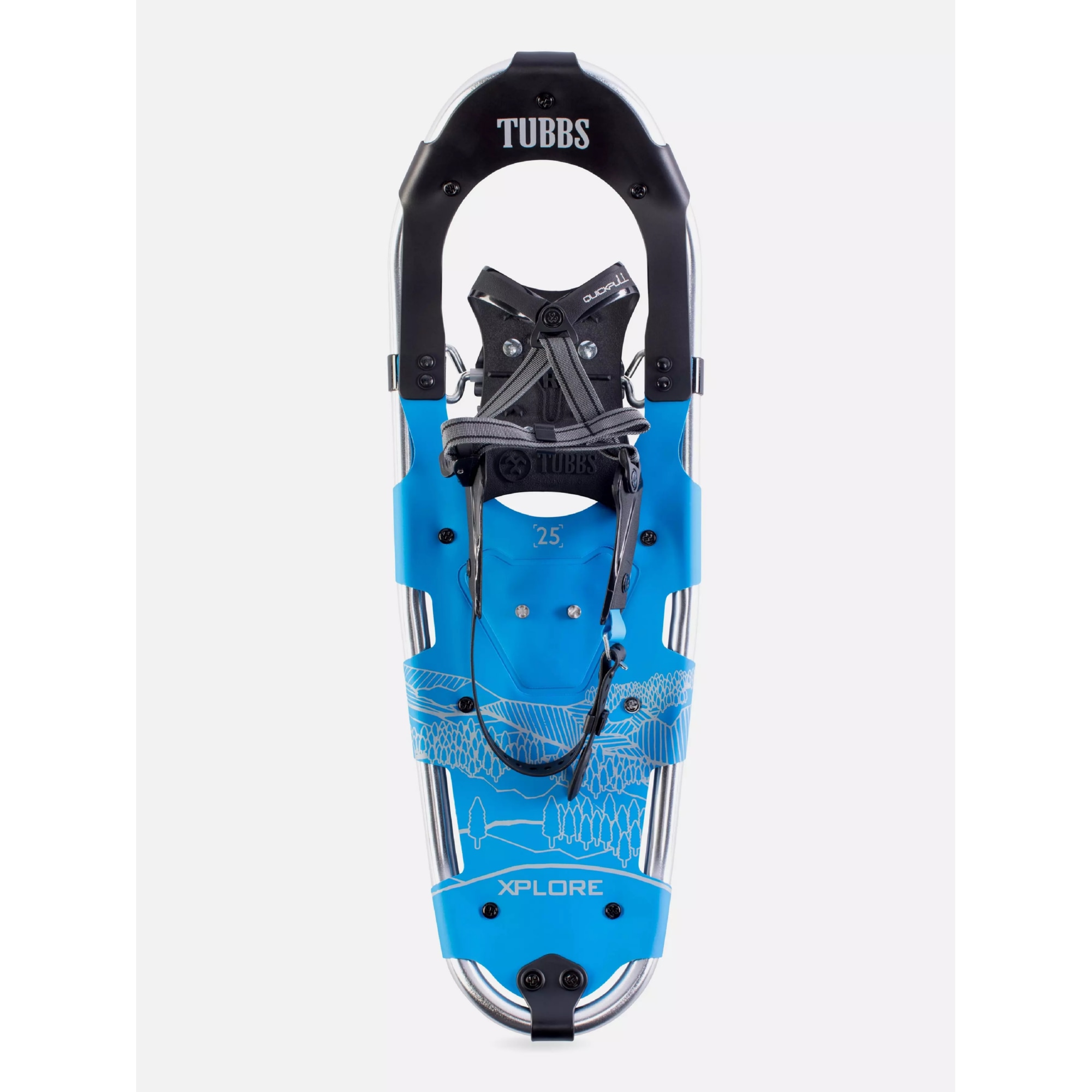 Men's Xplore 25 Snowshoes Silver Blue