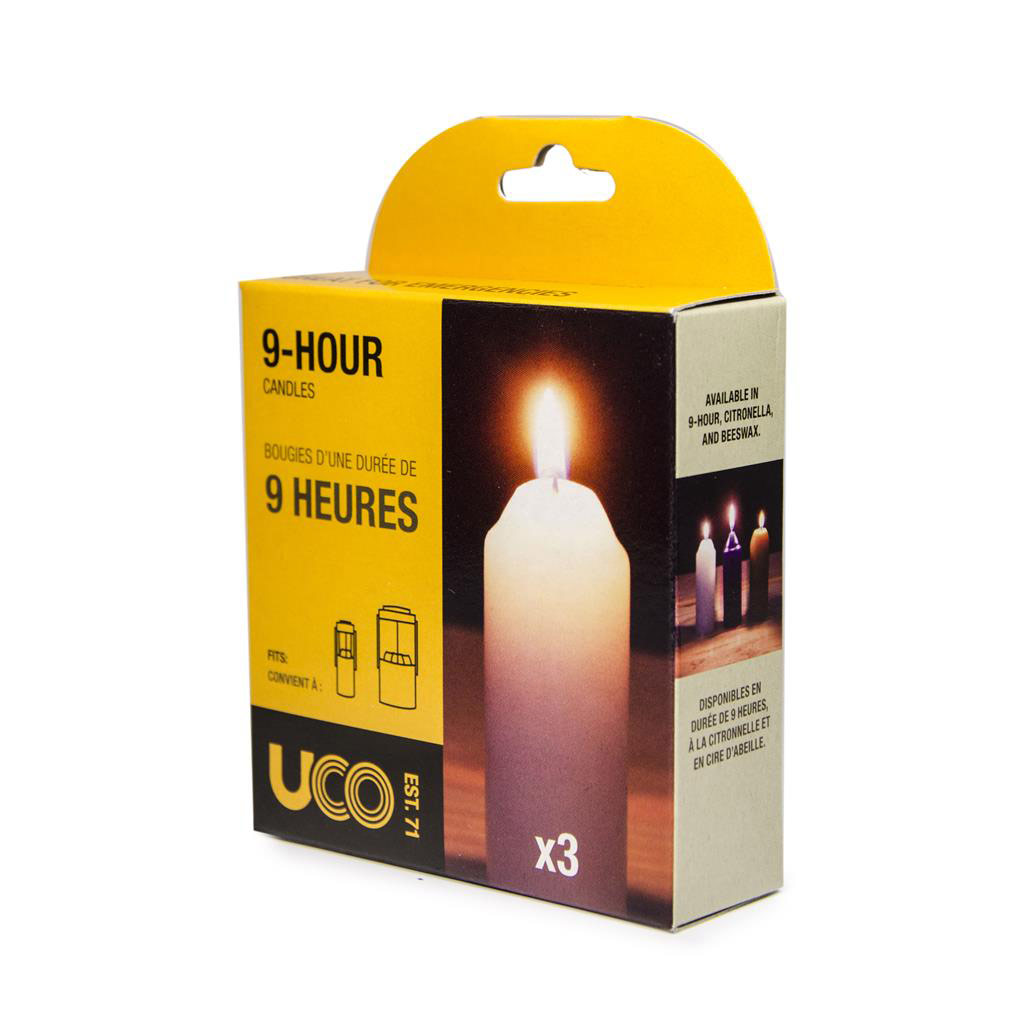 9 Hour Candles 3 Pack