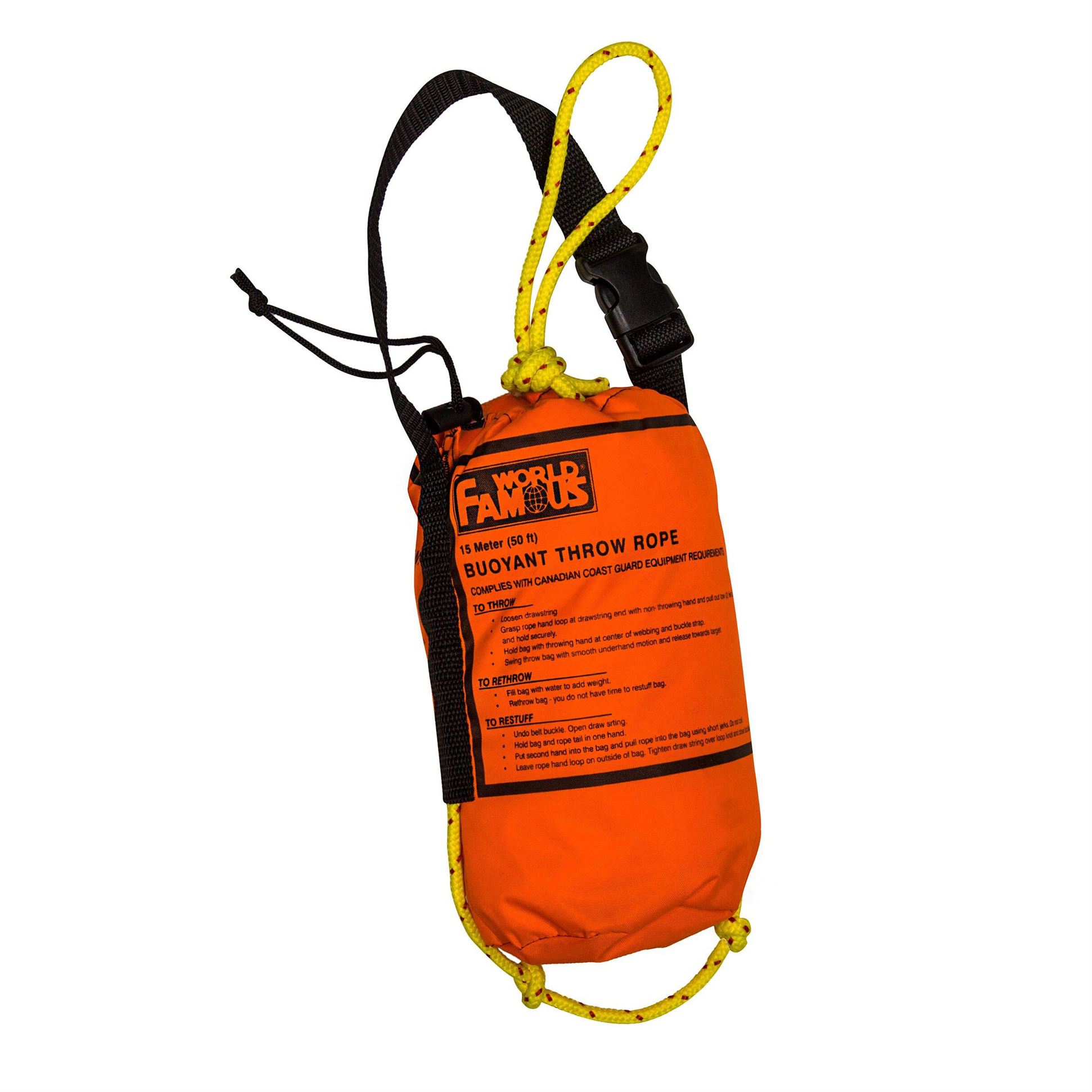 Best Marine Emergency Throw Rope Rescue Bag | Throwable Safety Device |  Boat Saf